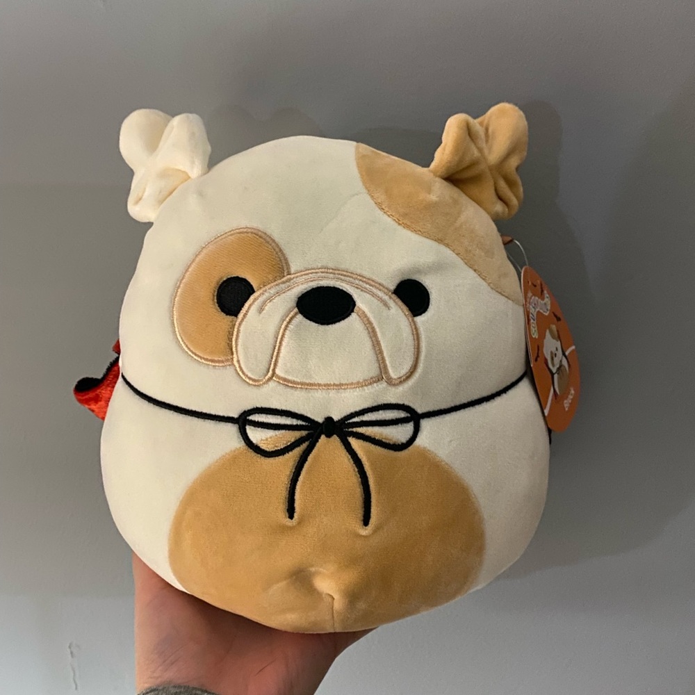 8” Halloween Brock the Bulldog Squishmallow